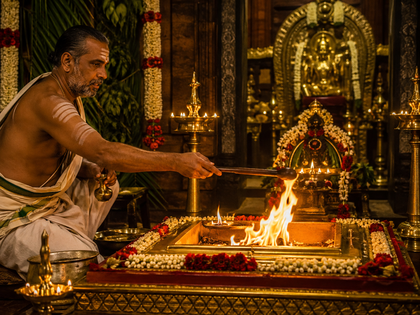 Navakshari Homam